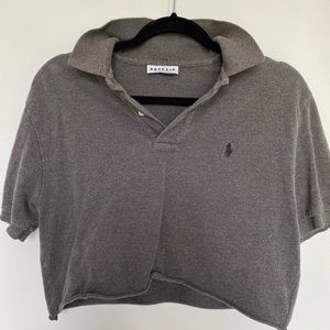 Vintage Ralph Lauren cropped polo